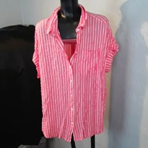 Jane and Delancey ramblouse size large new